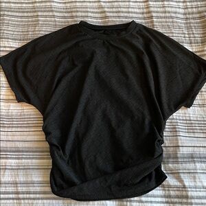 SHEIN Black Eyelet Top